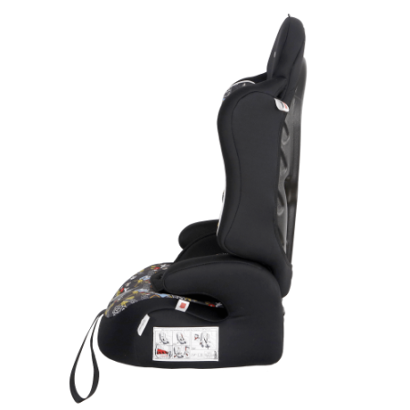 Siger Автокресло для детей серия Disney, Драйв / группа I/II/III /  Микки Маус футбол черный