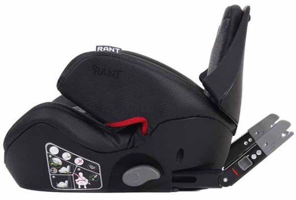 Rant Автокресло Flyfix Genius Line (15-36 кг) / цвет Dark grey (черный - темно-серый)