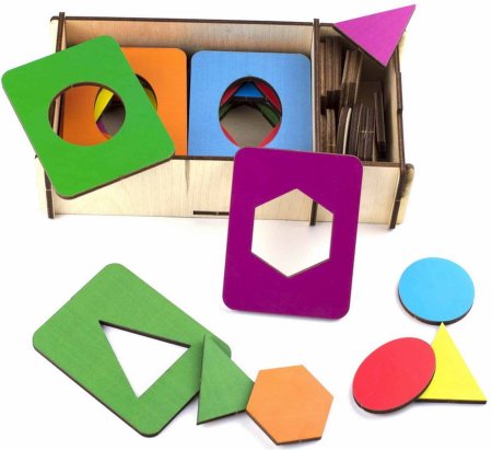 Woodland Набор "Доски Сегена", 18 штук