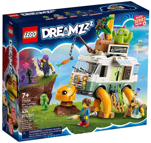 Lego Конструктор DreamZzz "Фургон-черепаха миссис Кастильо"