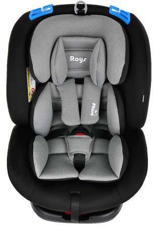 Pituso Автокресло Roys (0-36 кг) / цвет Black-Grey (черно-серый)