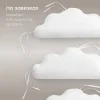 Набор бортиков на кроватку 3 шт. белый / white