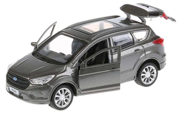 Технопарк Металлическая модель Ford Kuga / цвет серый