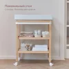 Happy Baby Пеленальный комод с матрасом Lafino 91024 / цвет белый