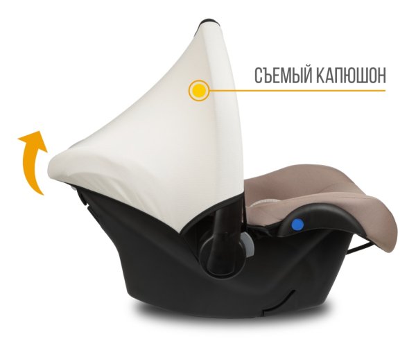 Zlatek Автокресло Colibri Lux (0-13 кг) / цвет светло-серый