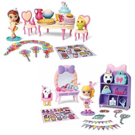 Игрушка Party Popteenies игровой набор коробка с сюрпризом / 2 вида