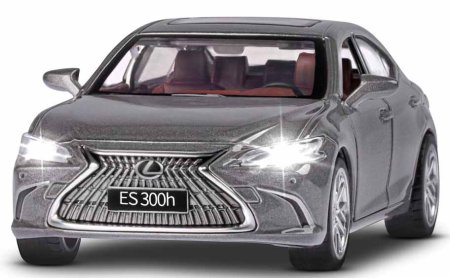 Автопанорама Машинка металлическая Lexus ES300h / цвет серый перламутр