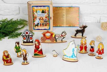 Нескучные игры Театр на столе "Снежная королева"