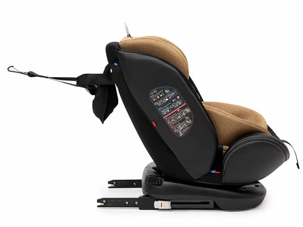 Bambini Moretti Детское автокресло ST-3 (0-36 кг) / цвет коричневый с серой строчкой