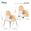 Pituso Стул для кормления Pituso Bonito / цвет Beige/Бежевый