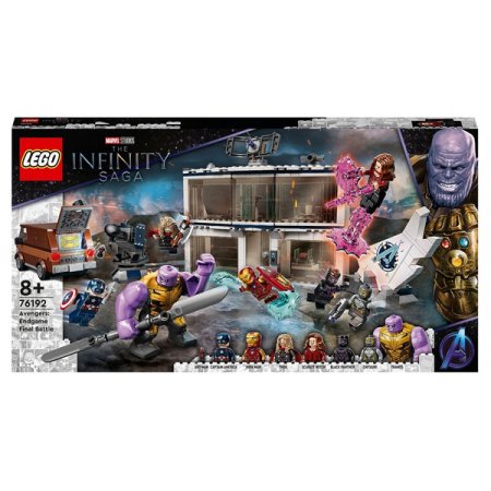 Lego Super Heroes Конструктор "Мстители: Финал — решающая битва", 527 деталей