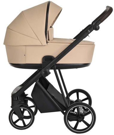 Roan Коляска 2 в 1 Sol Eco / цвет Caramel (светло-бежевая кожа)