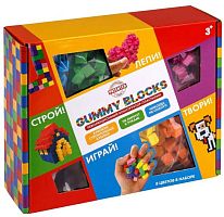 1toy Конструктор пластилин Gummy blocks, 8 цветов					