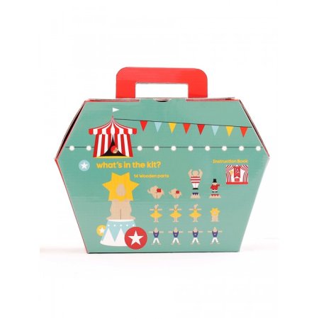 Kipod Деревянный набор-балансир Цирковое шоу