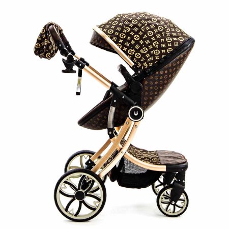 Bambini Moretti  Коляска 2 в 1 Vondoo, цвет / Луи Виттон (LV)