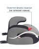 Siger Детское автомобильное кресло "Бустер FIX" серый, 6-12 лет, 22-36 кг, группа 3