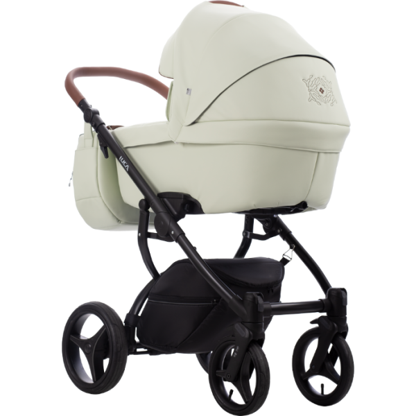 Bebetto Детская коляска 2 в 1 Luca Pro / цвет ванильный 18, рама черная