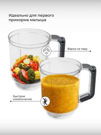 Amarobaby Пароварка-блендер 2 в 1 AB-FLED-10