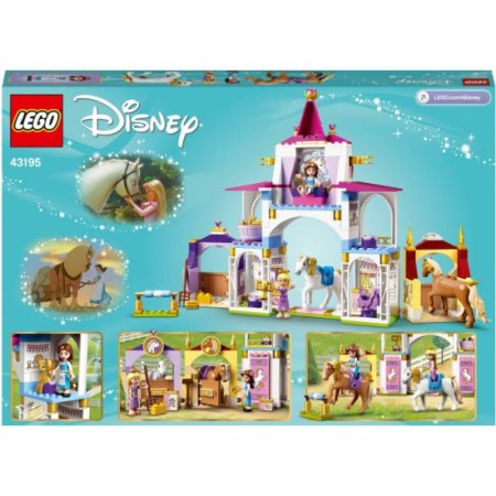 LEGO Princess Конструктор "Королевская конюшня Белль и Рапунцель", 239 деталей 