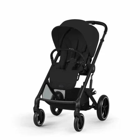 Коляска прогулка CYBEX Balios S Lux BLK+дожд  (Moon Black)