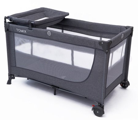 Детский манеж TOMIX LULLABY LUX  (Grey )