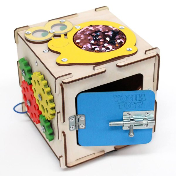 Yoshatoys Бизикуб "Улитка"