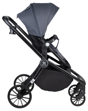 Farfello Коляска 3 в 1 Baby shell / цвет Greige (серый)