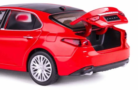 Автопанорама Машинка металлическая Toyota Camry / цвет красный