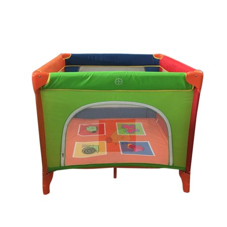 детские Детский манеж квадратный Urban Baby: CUBE: Animals / 1 уровень / оранжевый