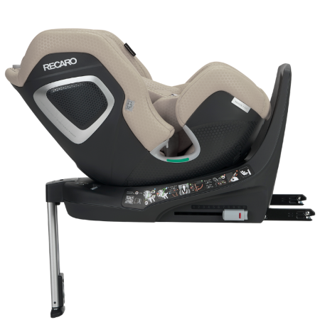 Автокресло XENON 1 KID ISOFIX RECARO (Elegant Beige, бежевый)