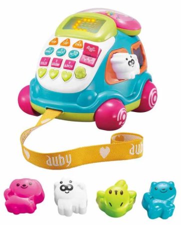 Auby Развивающий сортер-каталка "Телефон"