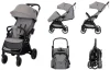 (T) Коляска Bambini Moretti Easy (Grey)