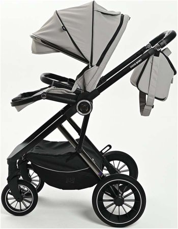 Ining Baby Коляска 2 в 1 KR350 / цвет light grey (светло-серый)