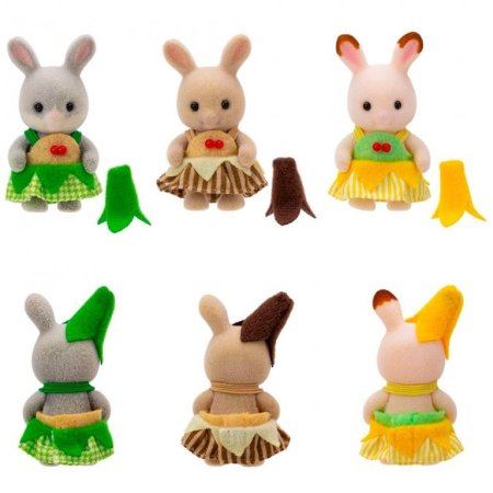 Sylvanian Families Игровой набор "Детское трио банан"