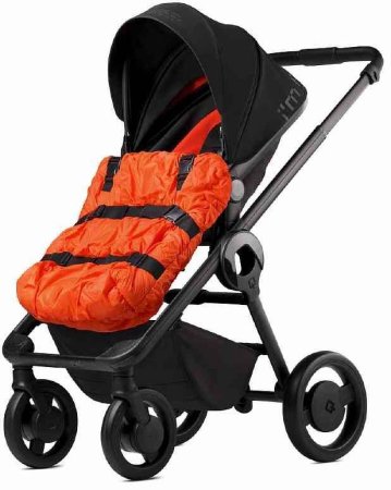 Anex Коляска 2 в 1 Quant / цвет lava (черный-оранжевый)