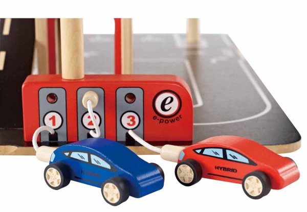 Hape Набор игровой "Многоуровневая парковка"