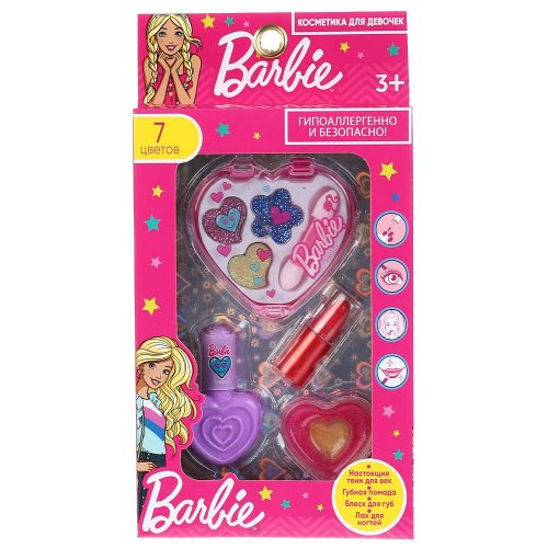 Милая леди Набор декоративной косметики для девочек «Барби»