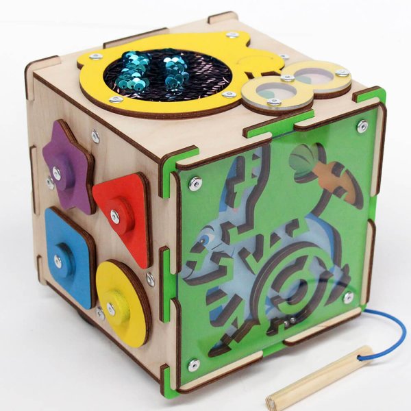 Yoshatoys Бизикуб "Улитка"