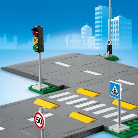 LEGO CITY Конструктор "Дорожные пластины" 112 деталей