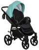 Tutis Коляска 2 в 1 Novo / цвет кожа Antracite Metalic-Mint (темно-серый + мятный)