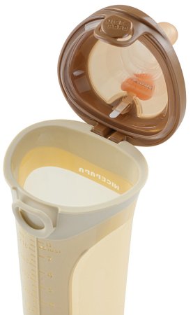 Nice Papa Бутылочка антиколиковая Silicone, с 7 месяцев, 240 мл / цвет коричневый