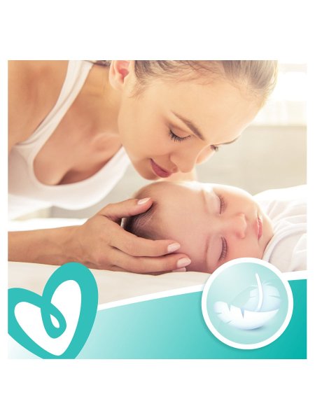 Pampers детские влажные салфетки sensitive 2x52 шт