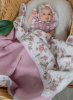 НаследникЪ Выжанова Комплект: плед+ пояс / цвет ягодный сорбет-винтажная роза
