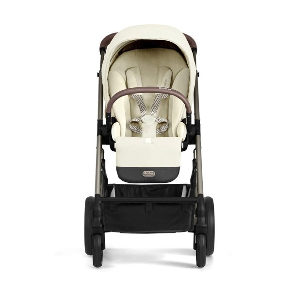 Cybex Прогулочная коляска Balios S Lux TPE с дождевиком / цвет Seashell Beige