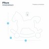 Pituso Качалка-лошадка с колесами Fandango / цвет Белый коричневыми пятнами