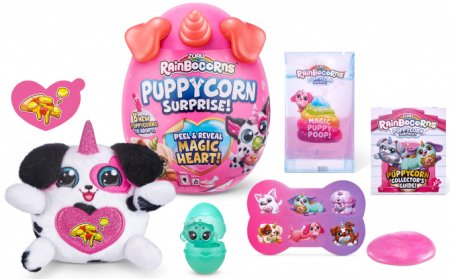 Zuru Игрушка-сюрприз Rainbocorns Puppycorn Surprise