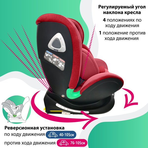 Nuovita Автокресло Maczione NiS2-1 I-Size / цвет Rosso/Красный 