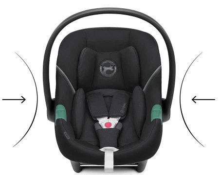 Cybex Автокресло Aton S2 i-Size (0-13 кг) / цвет Moon Black (черный)