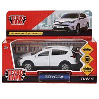 Технопарк  Машина металл Toyota Rav 4 / цвет белый					