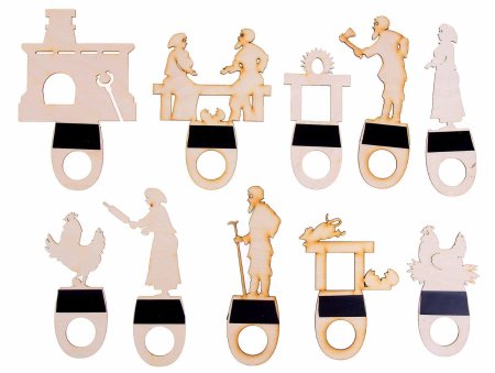 Полноцвет Театр теневой "Курочка Ряба", с ширмой